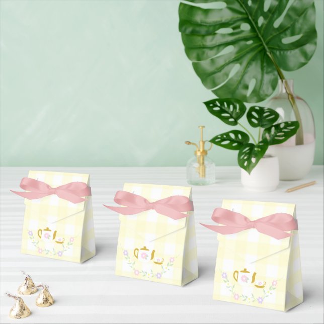 Caja Para Regalos Niña de té para dos cumpleaños 2 (Múltiple)
