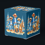 Caja Para Regalos Niñas Vaqueras Negras Con Cristales De Cereza De C<br><div class="desc">Arte de Baile de Cowgirl Designs for the Rodeo Days Store.</div>