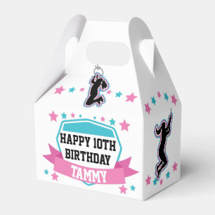 Caja Para Regalos Ninja Warrior Girls Birthday Favour Box