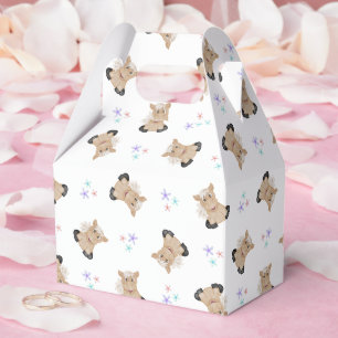 Caja Para Regalos Niños Cute Caballos Animales De La Granja De Barny