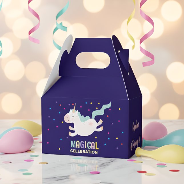 Caja Para Regalos Niños de cumpleaños de la celebración mágica de Un (Subido por el creador)