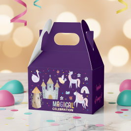 Caja Para Regalos Niños de cumpleaños de la celebración mágica de Un