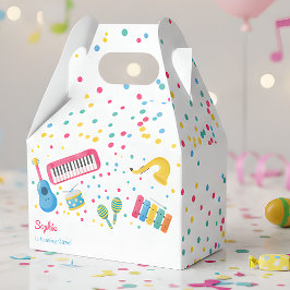 Caja Para Regalos Niños de instrumentos musicales