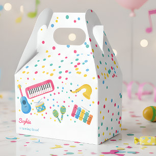 Caja Para Regalos Niños de instrumentos musicales