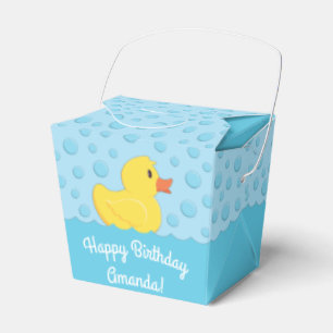 Caja Para Regalos Niños Fiestas de cumpleaños de Rubber Ducky beb