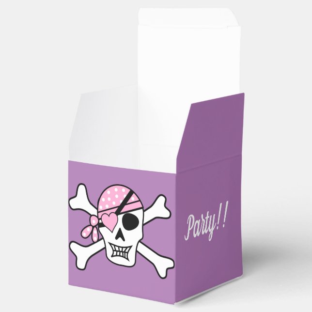Caja Para Regalos Niños piratas (Abierto)