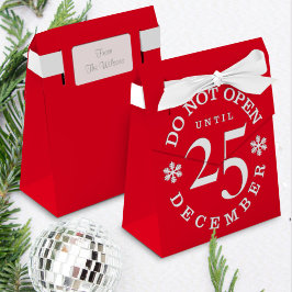 Caja Para Regalos No abrir hasta que Navidades