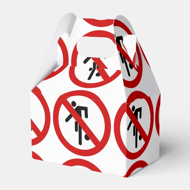 Caja Para Regalos NO Ball Games ⚠ Thai Park Rótulo ⚠ (Front Side)