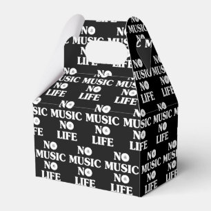 CAJA PARA REGALOS NO HAY MÚSICA NI VIDA