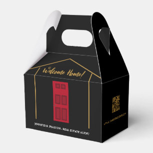 Caja Para Regalos NO LOGO Inmobiliaria Bienvenido a casa Personaliza