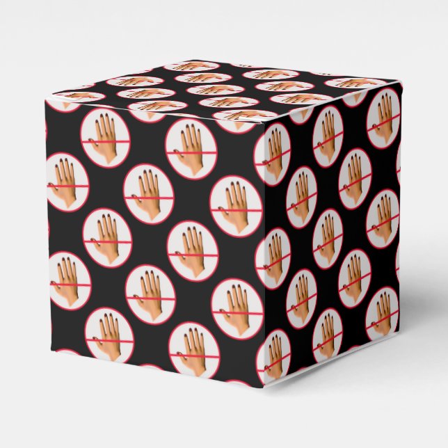 Caja Para Regalos ¡No toques! (Costado Anverso)