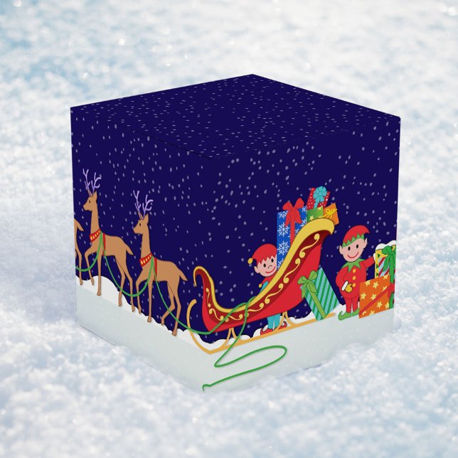 Caja Para Regalos Noche antes de los Navidades (Subido por el creador)
