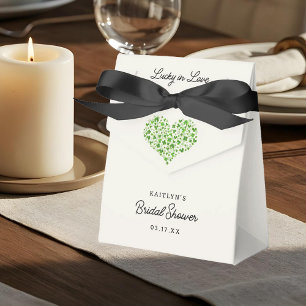Caja Para Regalos Noche de bodas de San Patricio afortunada en el am