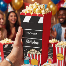 Noche de Cine Cumpleaños para Niños