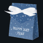 Caja Para Regalos noche de invierno azul oscuro<br><div class="desc">noche de invierno azul oscuro</div>