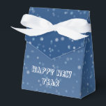 Caja Para Regalos noche de invierno azul oscuro<br><div class="desc">noche de invierno azul oscuro</div>