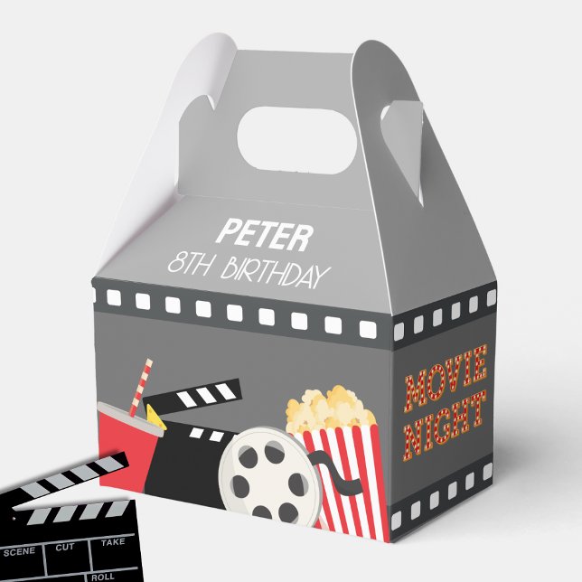 CAJA PARA REGALOS NOCHE DE LA PELÍCULA (Subido por el creador)