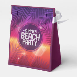 Caja Para Regalos Noche del Fiesta de la playa de verano