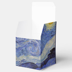 Caja Para Regalos Noche estrellada de pintura de Vincent Willem van