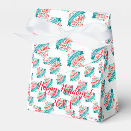 Caja Para Regalos Nochebuena moderna y elegante