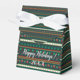 Caja Para Regalos Nochebuena moderna y elegante