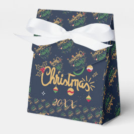 Caja Para Regalos Nochebuena moderna y elegante
