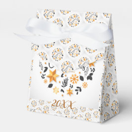 Caja Para Regalos Nochebuena moderna y elegante