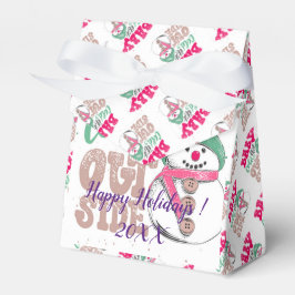 Caja Para Regalos Nochebuena moderna y elegante