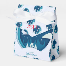Caja Para Regalos Nochebuena moderna y elegante