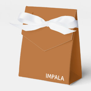 Caja Para Regalos nombre de color marrón Impala