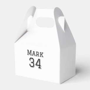 Caja Para Regalos nombre de equipo agregar nombre de jugador fecha d