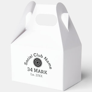 Caja Para Regalos Nombre del club social añadir nombre de jugador de