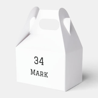 Caja Para Regalos nombre del equipo agregar nombre del jugador fecha