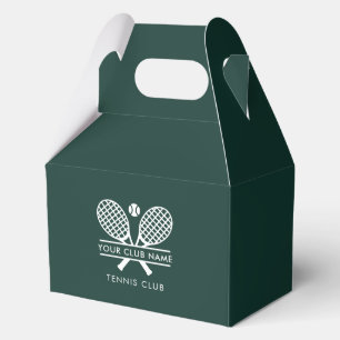 Caja Para Regalos Nombre personalizado del club de tenis Equipo Juga