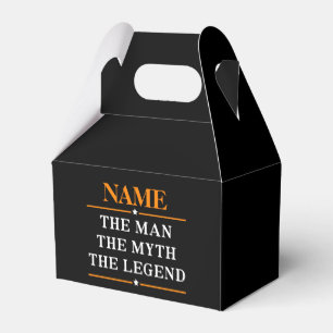 Caja Para Regalos Nombre Personalizado El Hombre El Mito La Leyenda