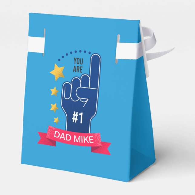 Caja Para Regalos Nombre personalizado personalizado personalizado p (Reverso)