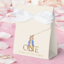 Caja Para Regalos Nombre personalizado Peter 1er cumpleaños Gracias