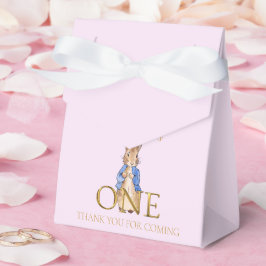 Caja Para Regalos Nombre personalizado Peter 1er cumpleaños Gracias