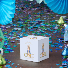 Caja Para Regalos Nombre personalizado Peter 1er cumpleaños Gracias