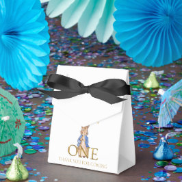 Caja Para Regalos Nombre personalizado Peter 1er cumpleaños Gracias