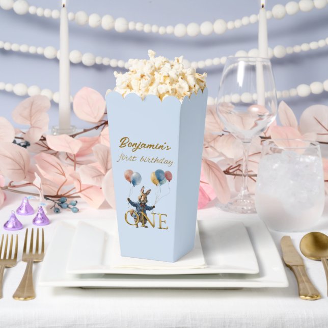 Caja Para Regalos Nombre personalizado Peter el primer cumpleaños de (Boda)