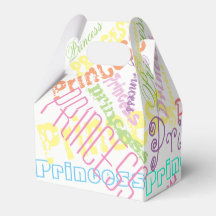 Nombre personalizado Sherbert Pastel Colors Favor 