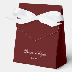 Caja Para Regalos Nombre personalizado y símbolo de amor con fecha e