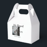 Caja Para Regalos Nos escapamos recién casados agregar foto nombre l<br><div class="desc">Diseño para pareja amor</div>