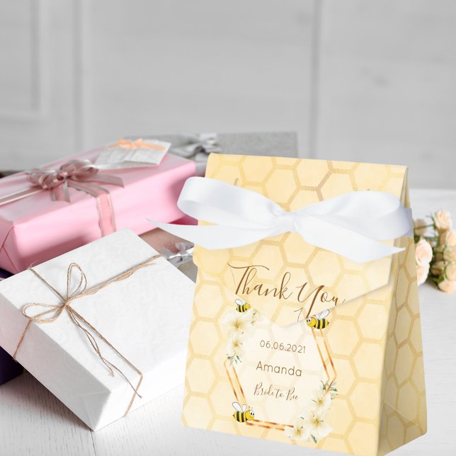 Caja Para Regalos Novia a Bee Bridal ducha panza (Subido por el creador)