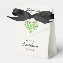Caja Para Regalos Novia Afortunada en el Día de San Patricio Bridal 
