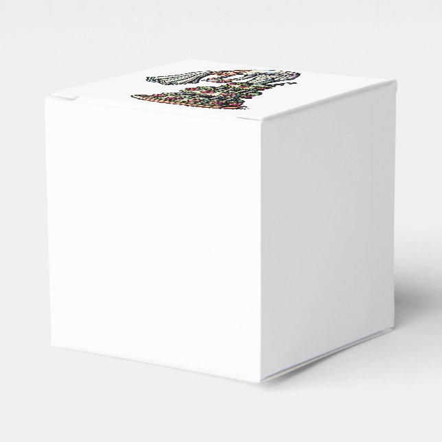 Caja Para Regalos Novia decora pastel Boda (Costado Anverso)