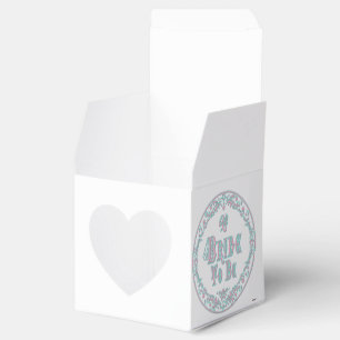 Caja Para Regalos Novia Para Estar Con Velo, Rosa Fancy - Vintage Ve