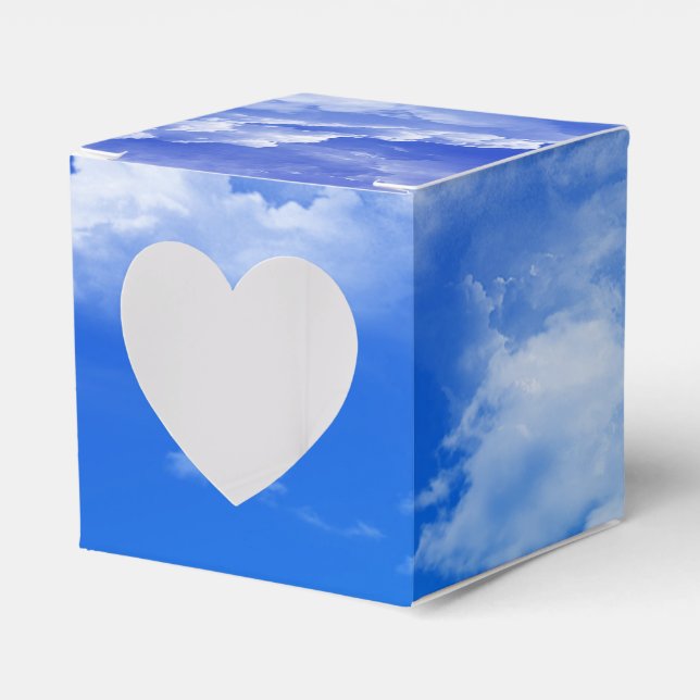 Caja Para Regalos Nubes (Anverso)