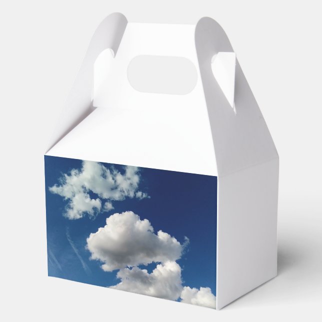 Caja Para Regalos Nubes blandas grandes (Reverso )